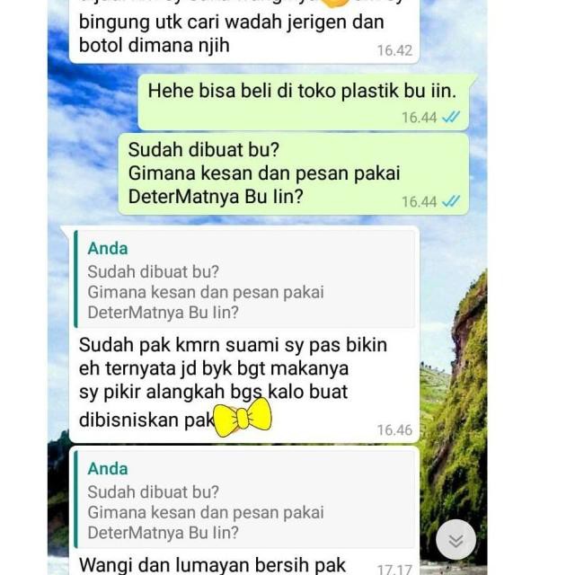 

✪ Paket DeterMat EXTRA + Garam 800gr - Sakura ☂