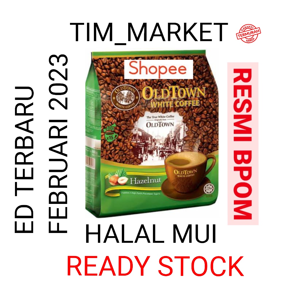 

OLDTOWN WHITE COFFEE HAZELNUT PROMO HALAL MUI