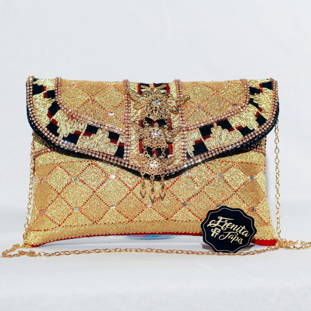 [BISA COD] Clutch Tapis Matakibau Lampung size S M L