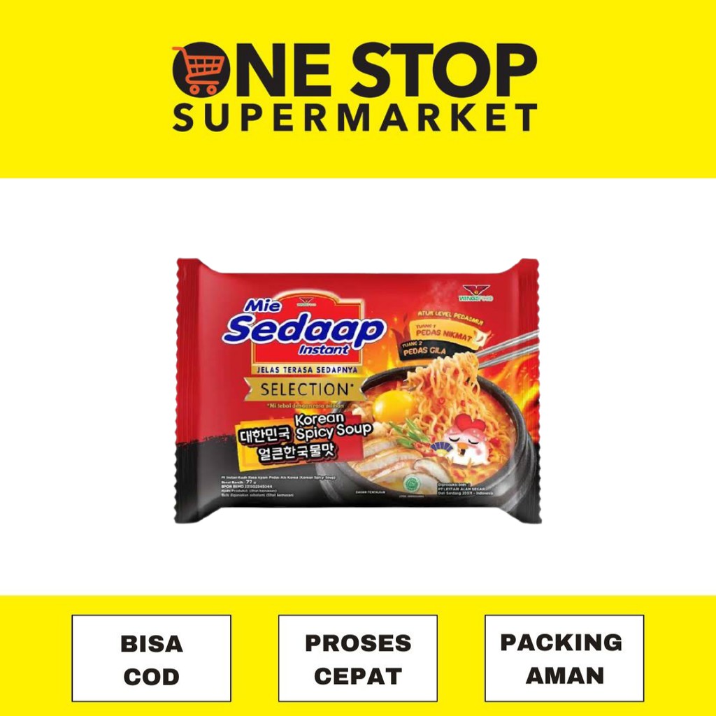 

Mie Sedaap Korean Spicy Soup