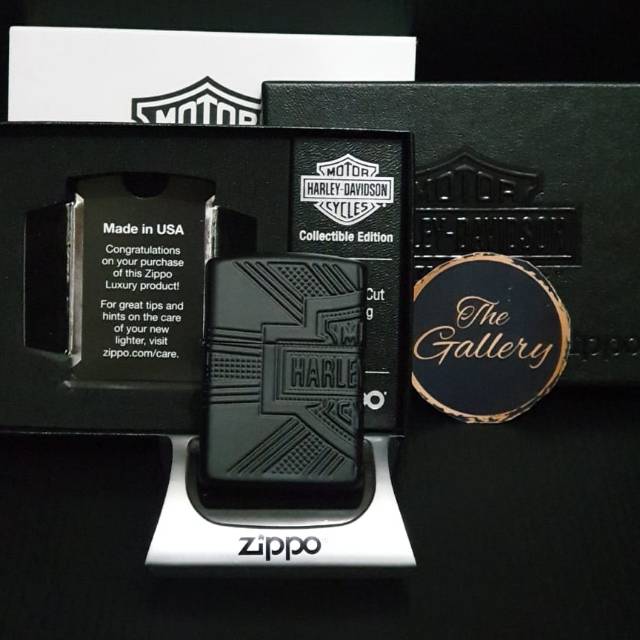 ⭐⭐⭐⭐⭐ 49176 ORIGINAL ZIPPO ARMOR MULTICUT HARLEY DAVIDSON 2020 COLLECTIBLE