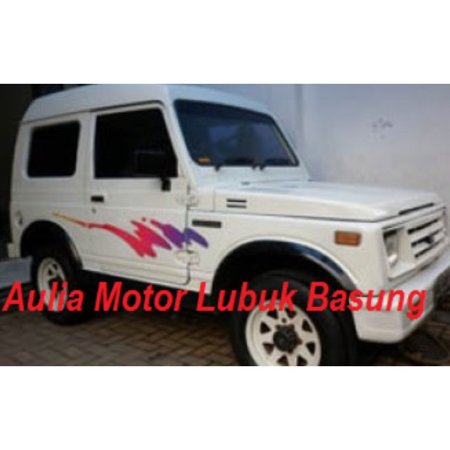 1set Sticker Stiker List Body Suzuki Jimny Katana Pakai Logo S