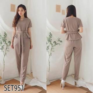 Setelan Blouse dan  Celana  Panjang  set951 Shopee Indonesia