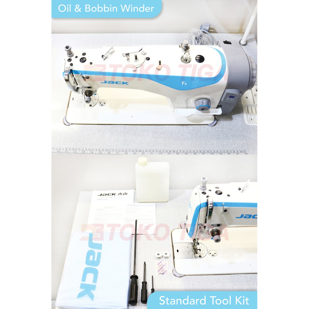 Mesin Jahit JACK F4 / F-4 - Mesin Jahit Jarum 1 Industrial Servo Motor