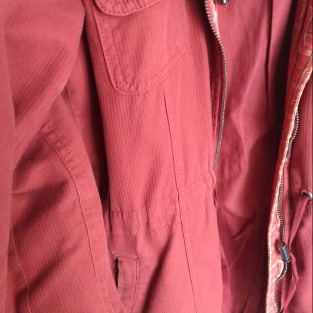 Preloved Jaket parka hoody Triset