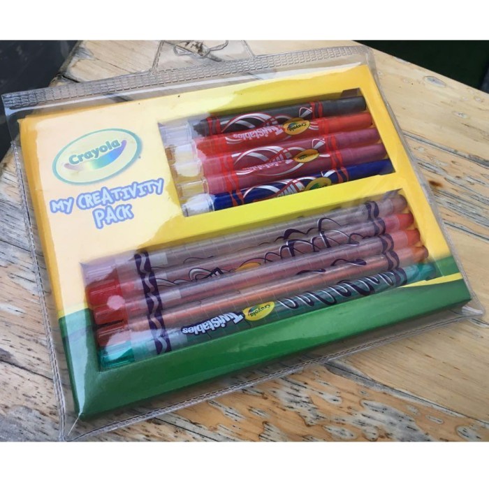 

Sale Crayola My Creativity Pack Set 10Pcs Twistables Crayons Assorted Color Trendi