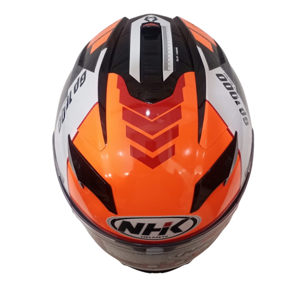 HELM NHK GP1000 SXR BLACK ORANGE NHK GP 1000 NHK GP1K