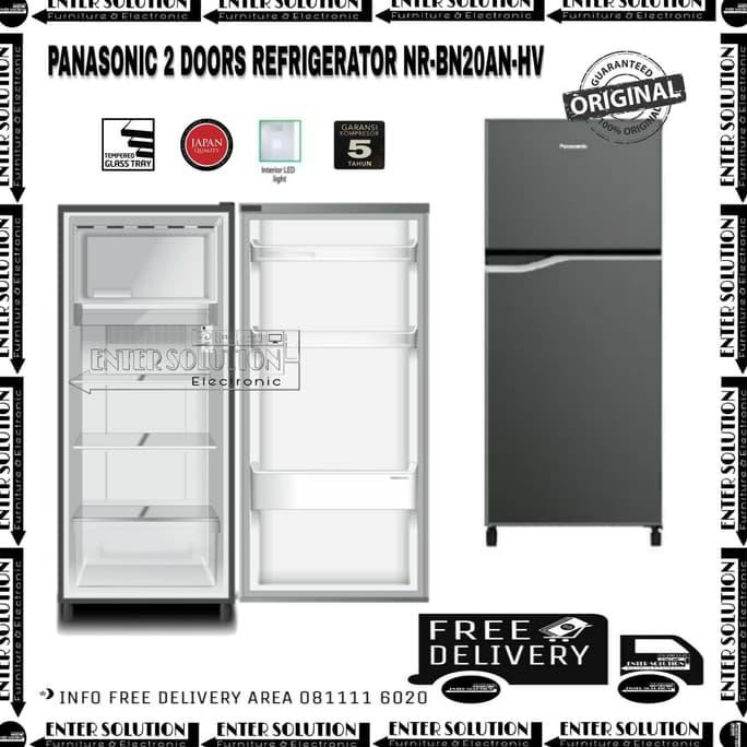 Promo Murah Nr Bn20an Hv Panasonic Lemari Es 153l Kulkas Panasonic Nr Bn20an Hv Shopee Indonesia