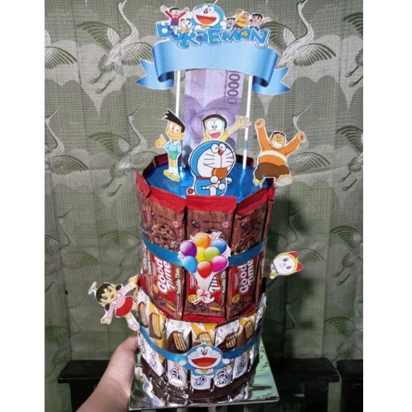 snack tower, snack cake