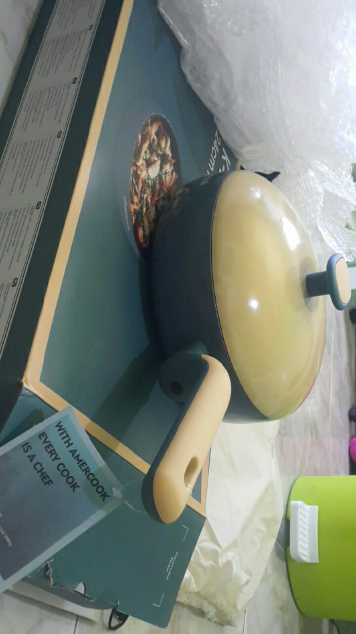 Wajan Amercook Fry Pan Import Ukuran 24cm ( Ac0112501.24 )