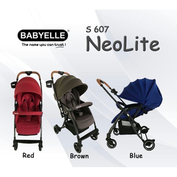 Stroller Babyelle Neolite S 607 | Kereta Dorong Bayi Babyelle-KERETA DORONG BAYI