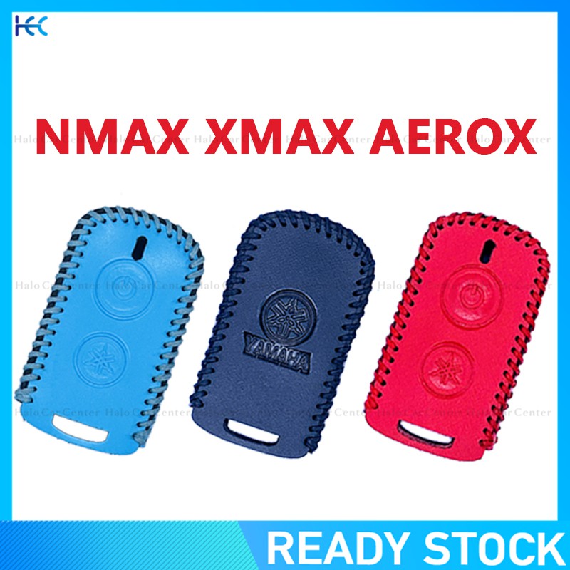 【Ready Stock】100% Genuine Leather Key Cover For Yamaha NVX XMAX  NMAX AEROX-2 Buttons