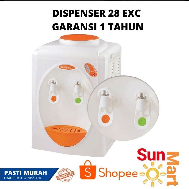 TERBAIK Dispenser Air Minum Panas Dingin Miyako WD-28EXC 28 EXC orange HOT&amp;COOL