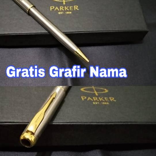 

BAYAR DITEMPAT✔️Pulpen parker sonnet slim exclusive gratis grafir nama|RA8