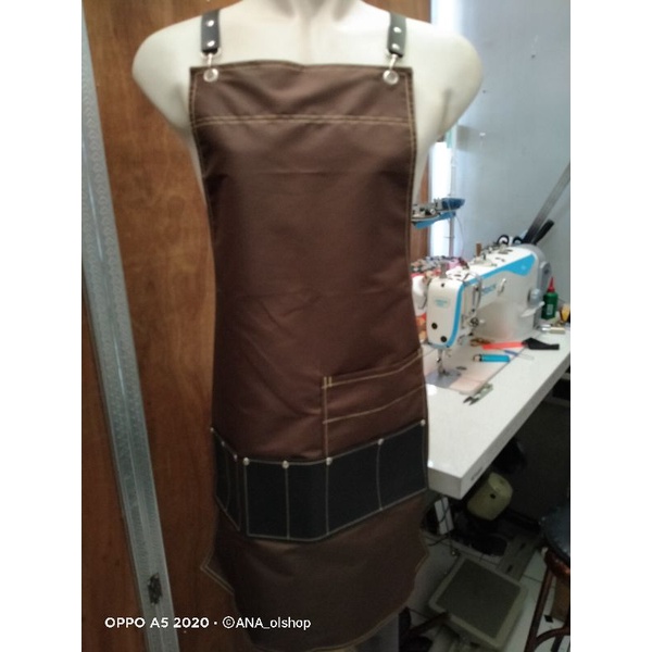 Apron waterproff apron cukur celmek barbershop apron barista apron barbershop murah apron Barber