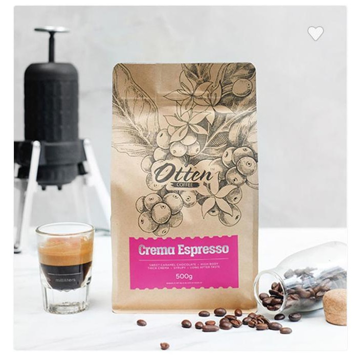 

READY STOCK Otten Coffee Crema Espresso 500 gram Kopi | Espresso Blend Best Seller KP164