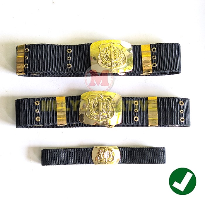 Sabuk PDH Satpam Terbaru Kopel Ikat Pinggang Security Semua Ukuran