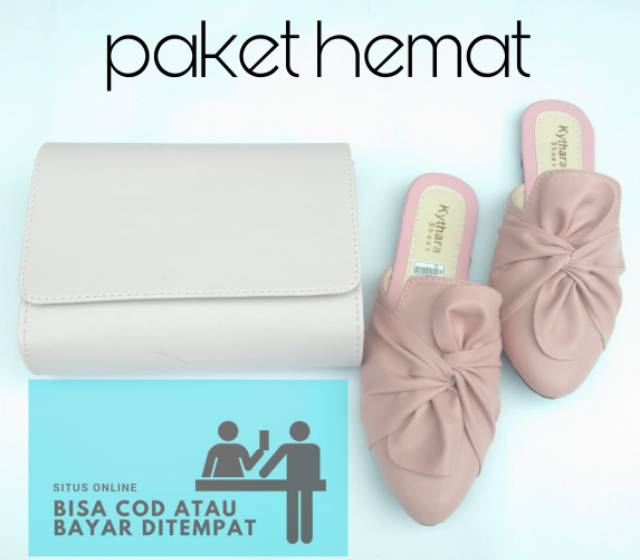 

RB DM BAYAR DI TEMPAT/PAKET HEMAT/TAS DAN SLOP PITA MOCCA SALEM