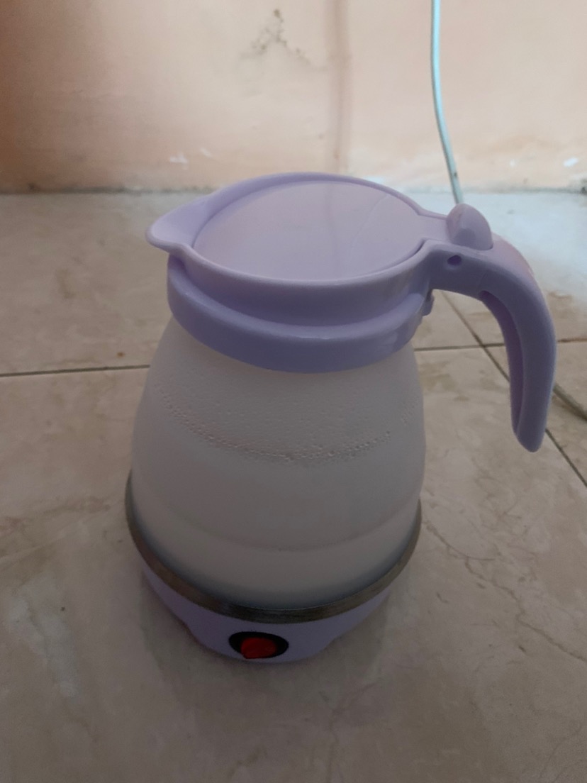 Teko Lipat Elektrik Portable Travel Folding Electric Kettle