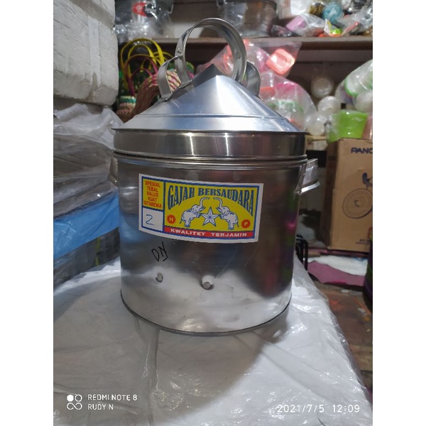 Dandang nasi ukuran 2 kg