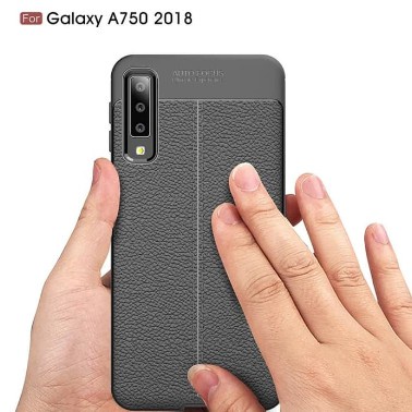 Autofocus Case Samsung A7 2018 / A750 Triple Camera Silikon Case
