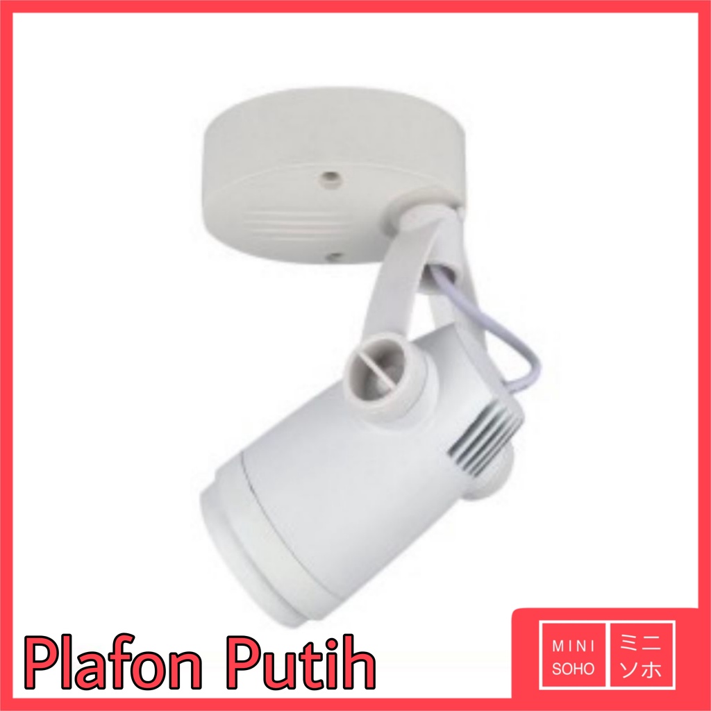 Lampu Sorot MR16 Panjang Fiting Sorot LED Spot Light Plafon Rell Rail Spotlight