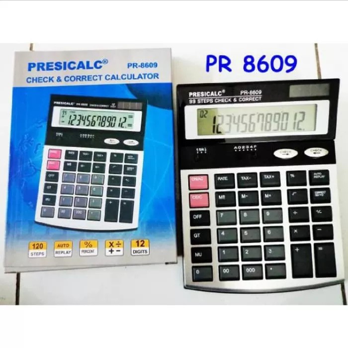 

Kalkulator presicalc PR 8609 kalkulator pasar murah / PR 8609