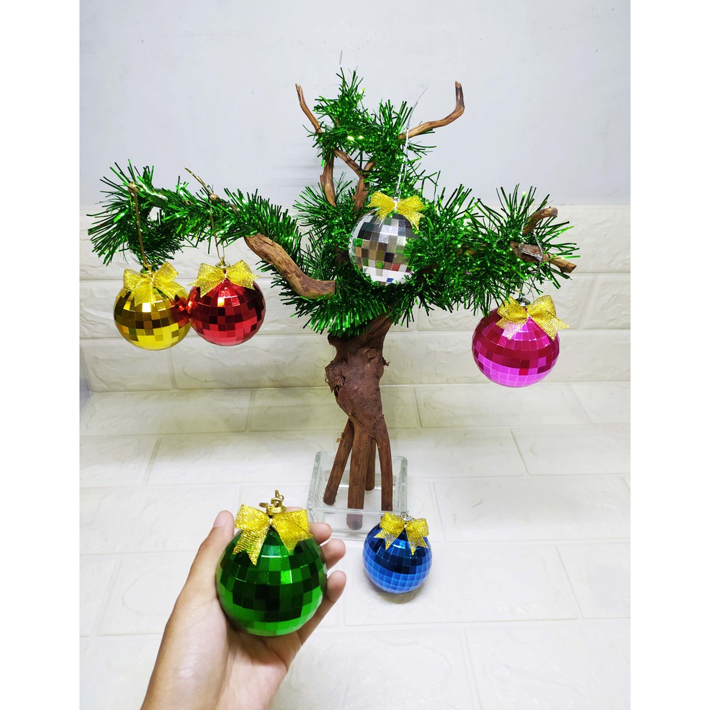 Bola Pita Golden Bow - Bola Natal cantik Aksesoris X'mas