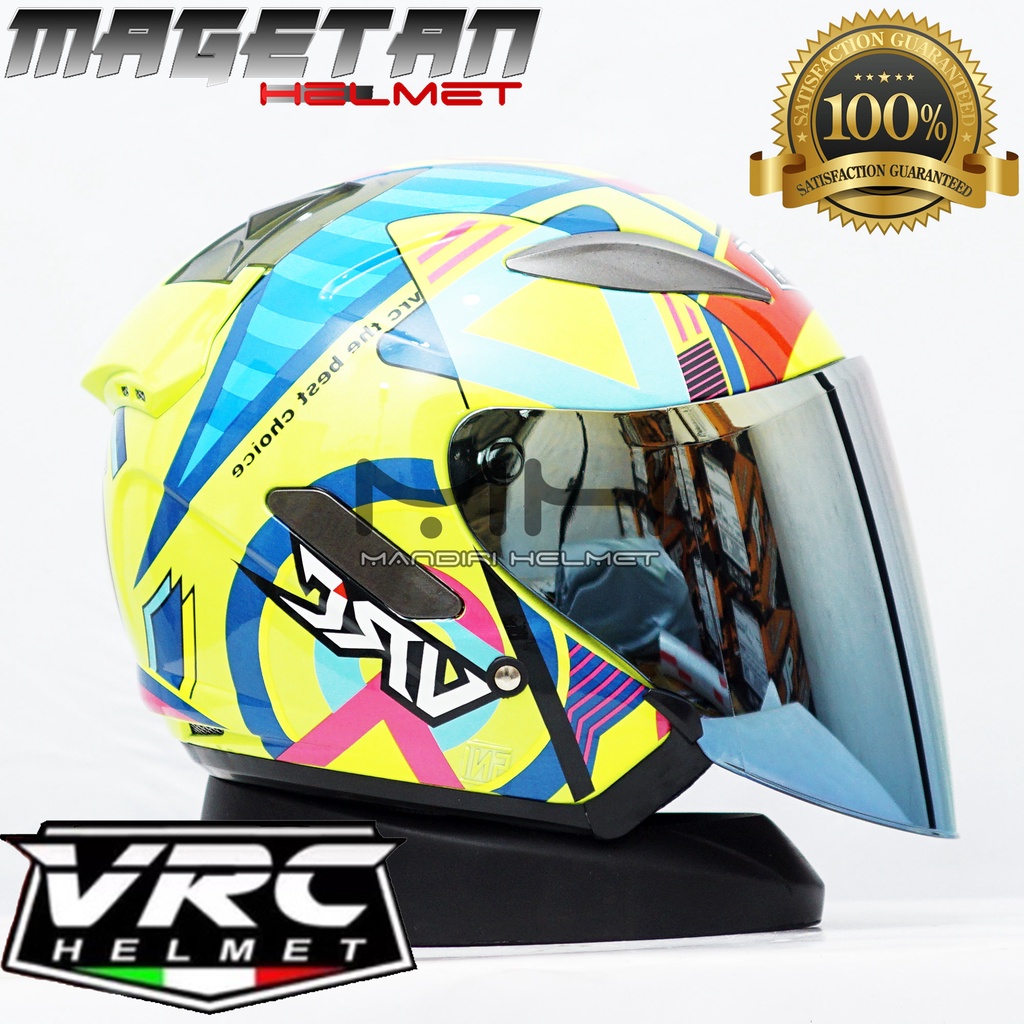 HELM CENTRO VRC MOTIF ORIGINAL _HELM CENTRO MOTIF Free Spoiler-V-XR Yellow