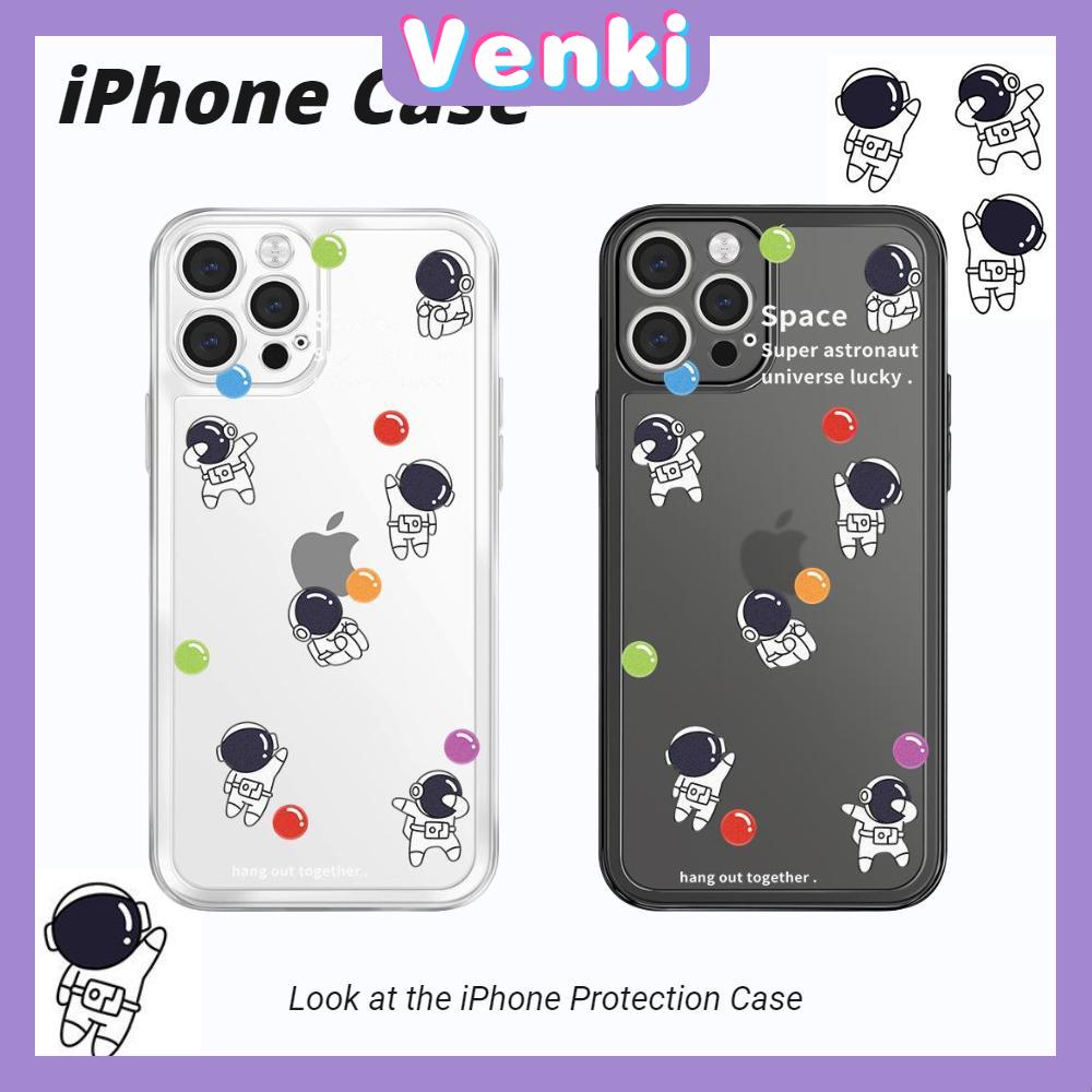 Casing Silikon iPhone 13 Pro Max 12 Pro Max 11 7 Plus Shockproof Motif Astronot