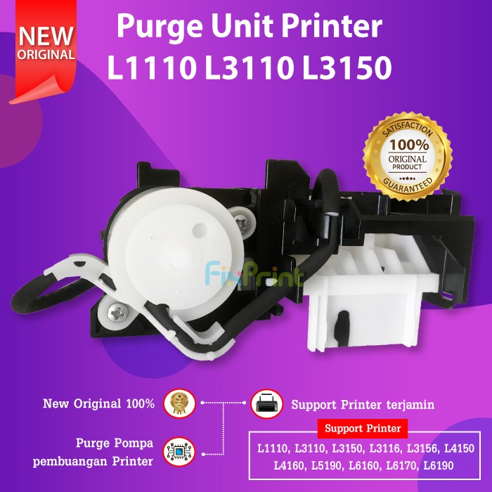 Purge Assy Epson L3110 L4150 Pompa Pembuangan L3150 L4160 L5190 L1110 FI791