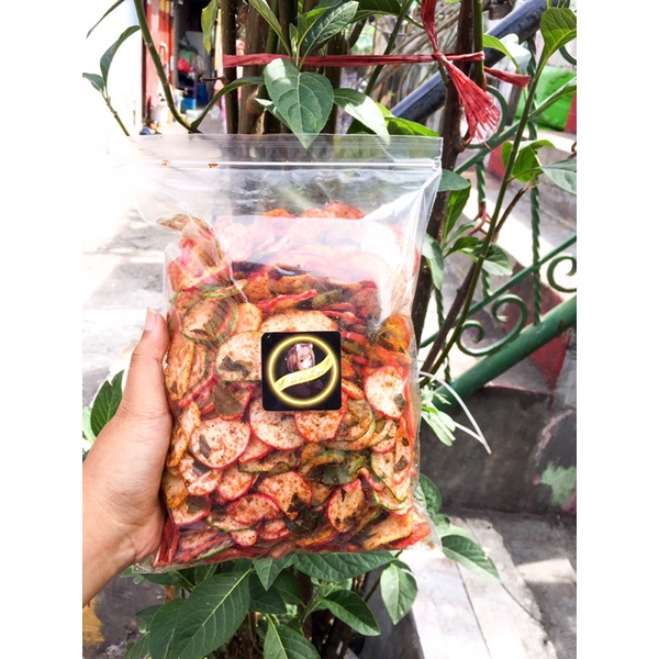 

(500gr) Krupuk seblak bantat / krupuk seblak pedas