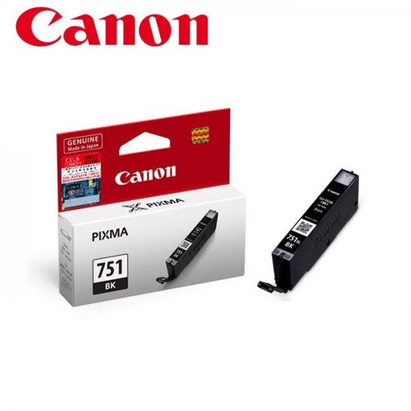 Tinta Canon CLI751 CLI 751 (BK C M Y) Original