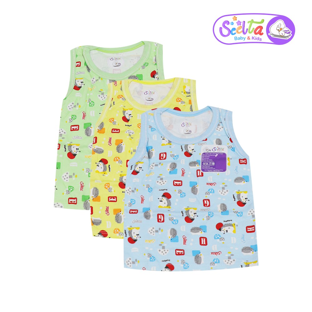 Scelta - Singlet Kaos Bayi Katun Rib Sg C 1B3A