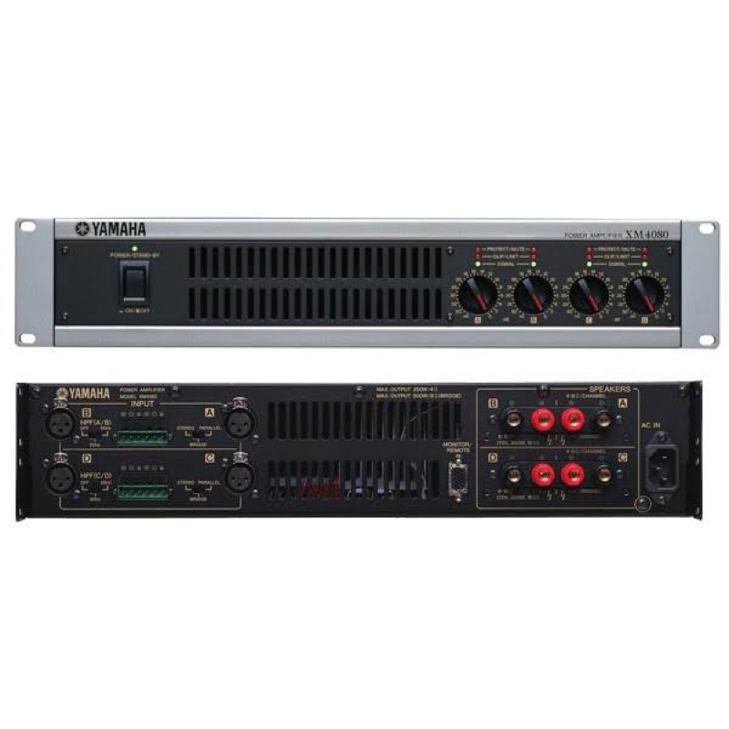 power ampli yamaha xm 4080 origina . power ampli 4 channel yamaha xm 4080 original
