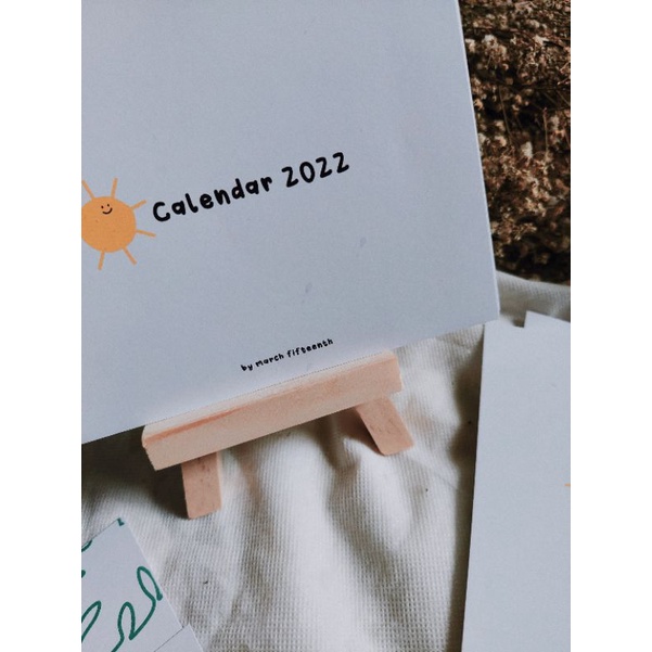 

Desk Calendar 2022 Aesthetic [By March Fifteenth]