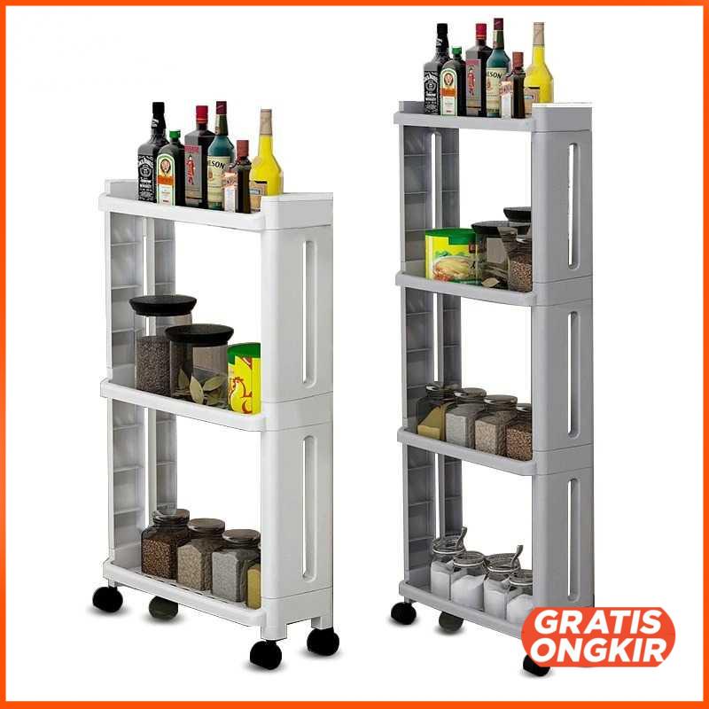 Rak Penyimpanan Organizer Dapur Storage Rack Tray 30-00843 4 layer