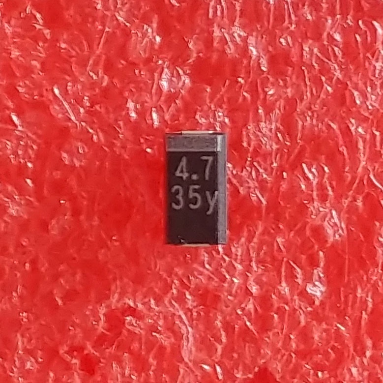 Kapasitor Tantalum 4.7uf 35v SMD case C SMD