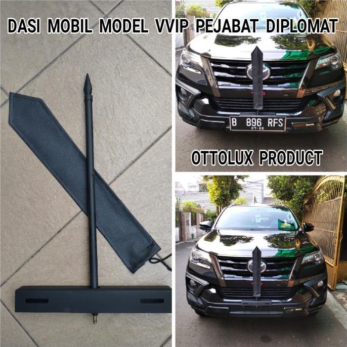 TONGKAT KOMANDO. TIANG BENDERA. DASI MOBIL. MODEL PEJABAT.