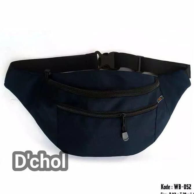Terbaru Tas Selempang Pria, Tas Selempang Kecil, Tas Murah, Tas Pinggang - Navy