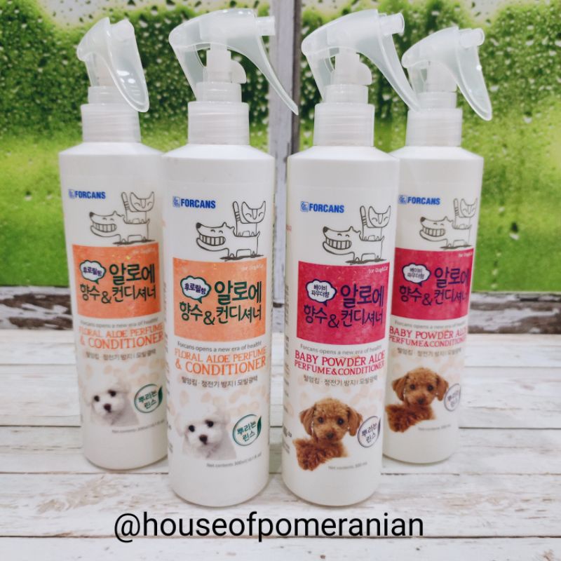 Forbis parfum conditioner anjing kucing. Pewangi bulu hewan. For dog cat