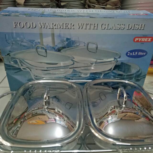 Prasmanan Pyrex sekat 2