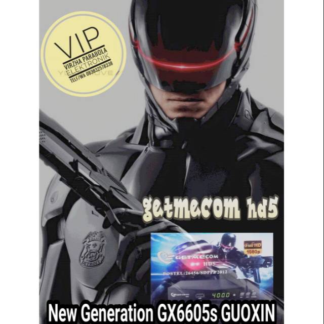 RECEIVER GETMECOM HD5 GX6605S GUOXIN