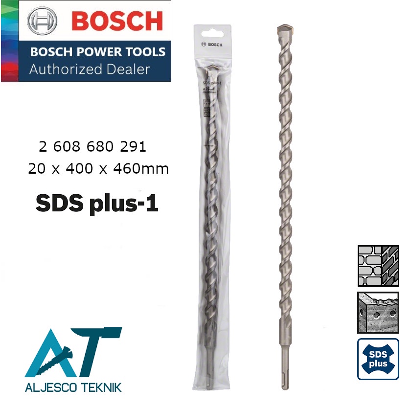 BOSCH MATA BOR BETON SDS 20 X 460MM SDS-PLUS-1 EXTRA LONG