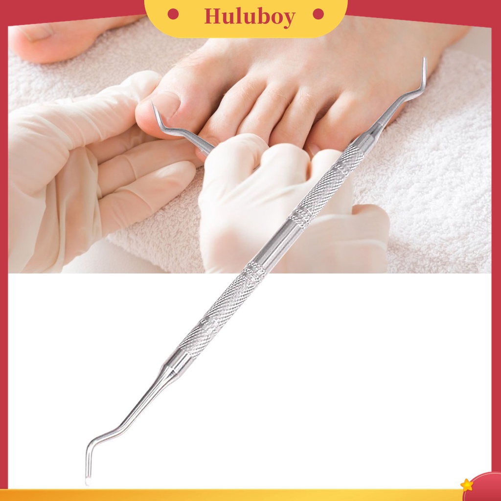 Huluboy Huluboy♡ Alat Pengangkat Kuku Kaki Dua Sisi Untuk Pedicure Manicure