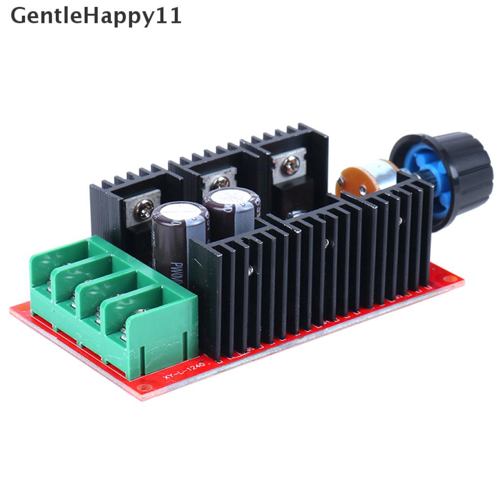 Gentlehappy PWM HHO RC Controller Kecepatan Motor 12V 24V 48V 2000W MAX 10-50V 40A DC