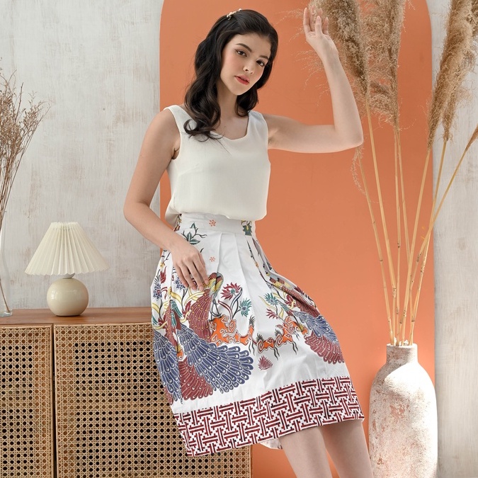 Rok Batik Wanita 165/ 294 Series / Batik Modern / Skirt Batik wanita modern/ Baju Lebaran/ 294 BBC/ 165 IJO