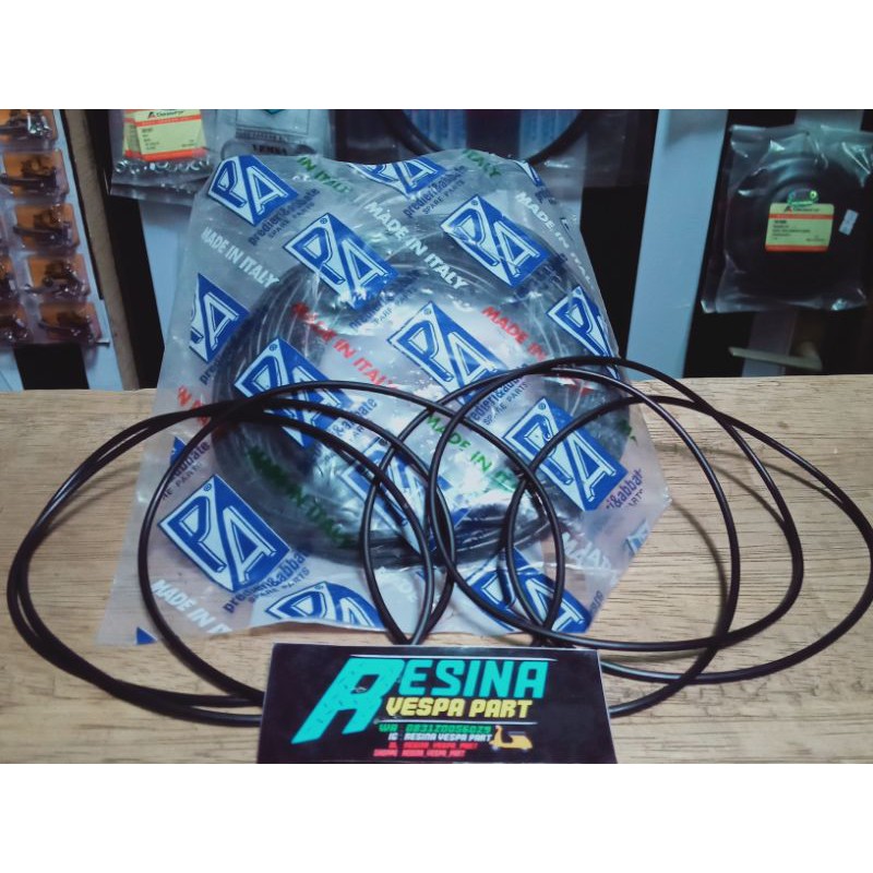 karet seal Oring O ring karet tutup kopling vespa