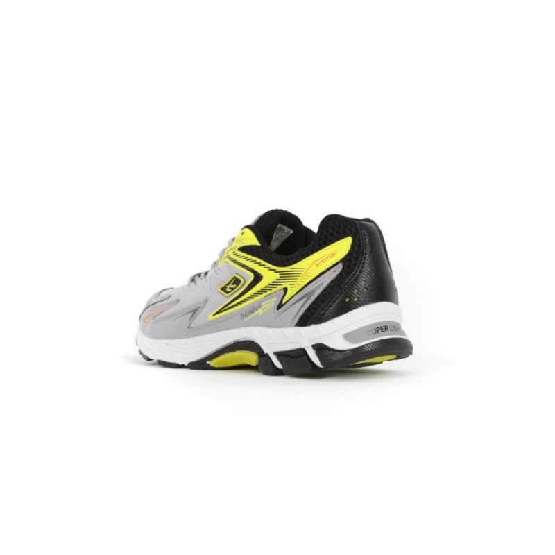 SPOTEC Sepatu Running Spotec Thunder Abu Muda Hijau