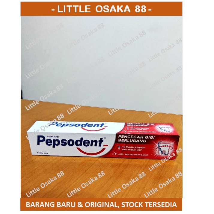 Pepsodent Odol Pasta Gigi / Toothpaste 75 gr